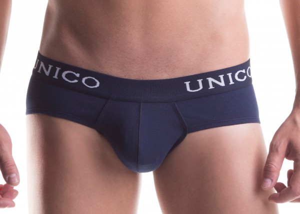 UNICO, BRIEF NAVY COTTON, 9612020110282