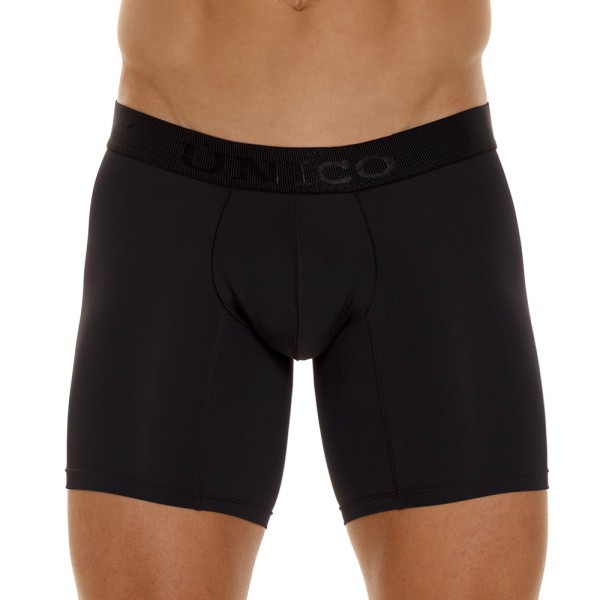 BOXER LONG LEG ROBLE COTTON BLACK FZ