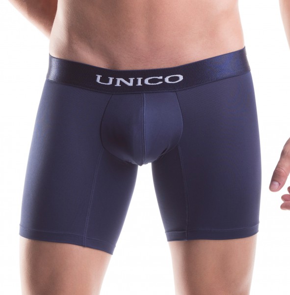 UNICO BOXER MICROFIBER LONG NAVY 1212010020482 