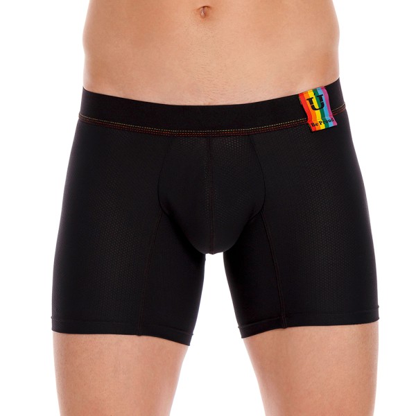 UNICO BOXER CUP LONG LEG PRIDE MICRO BLACK 22, 22060100202