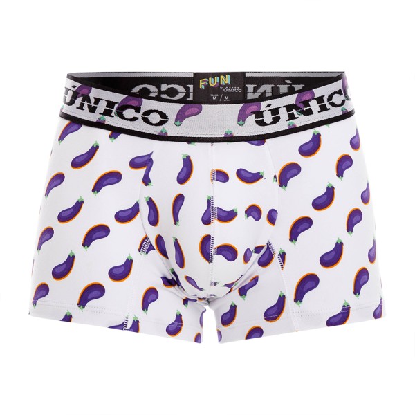 UNICO BOXER CUP SHORT FUN AUBERGINE, 22170100105