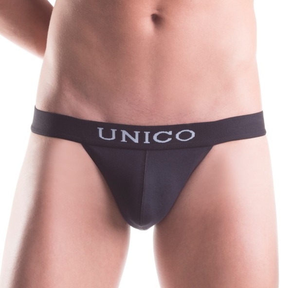 UNICO CARIBBEAN BIKINI BLACK COTTON Z