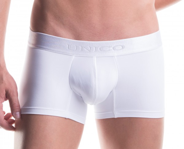 UNICO BOXER MICROFIBER SHORT WHITE 1212010010300 