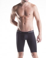 UNICO BOXER MICROFIBER ATHLETIC BLACK, 12120100305-99 UNICO BOXER MICROFIBER ATHLETIC BLACK, 12120100305-99