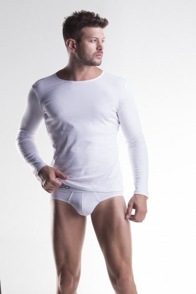 UNICO, LONG SLEEVE T-SHIRT WHITE, 96120702323-00