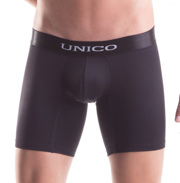 UNICO BOXER MICROFIBER LONG BLACK 1212010020599 